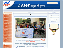 Tablet Screenshot of fsgt75.org